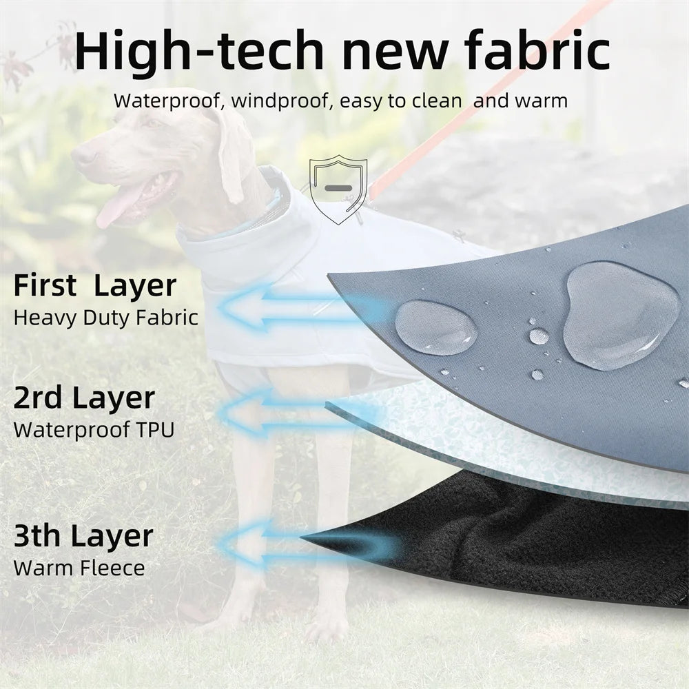 Waterproof Winter Dog Jacket