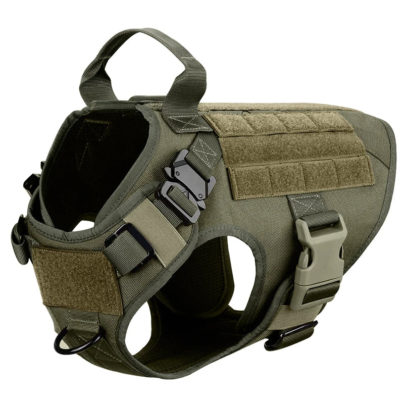 Tactical Dog Harness Set