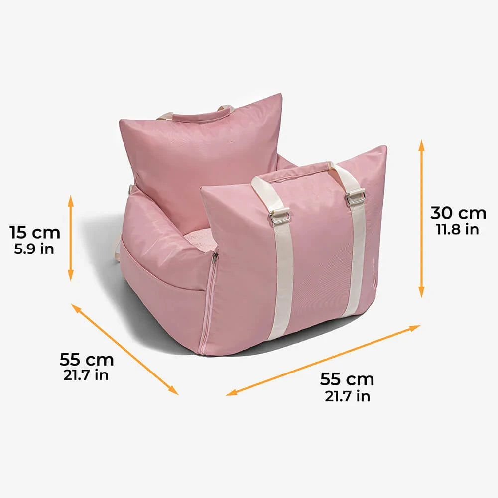 CozyRide™ Dog Car Booster Seat
