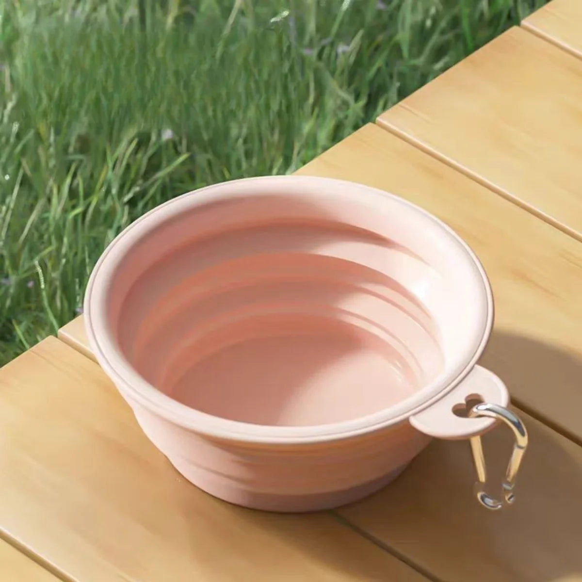 2-Pack Collapsible Silicone Pet Bowls