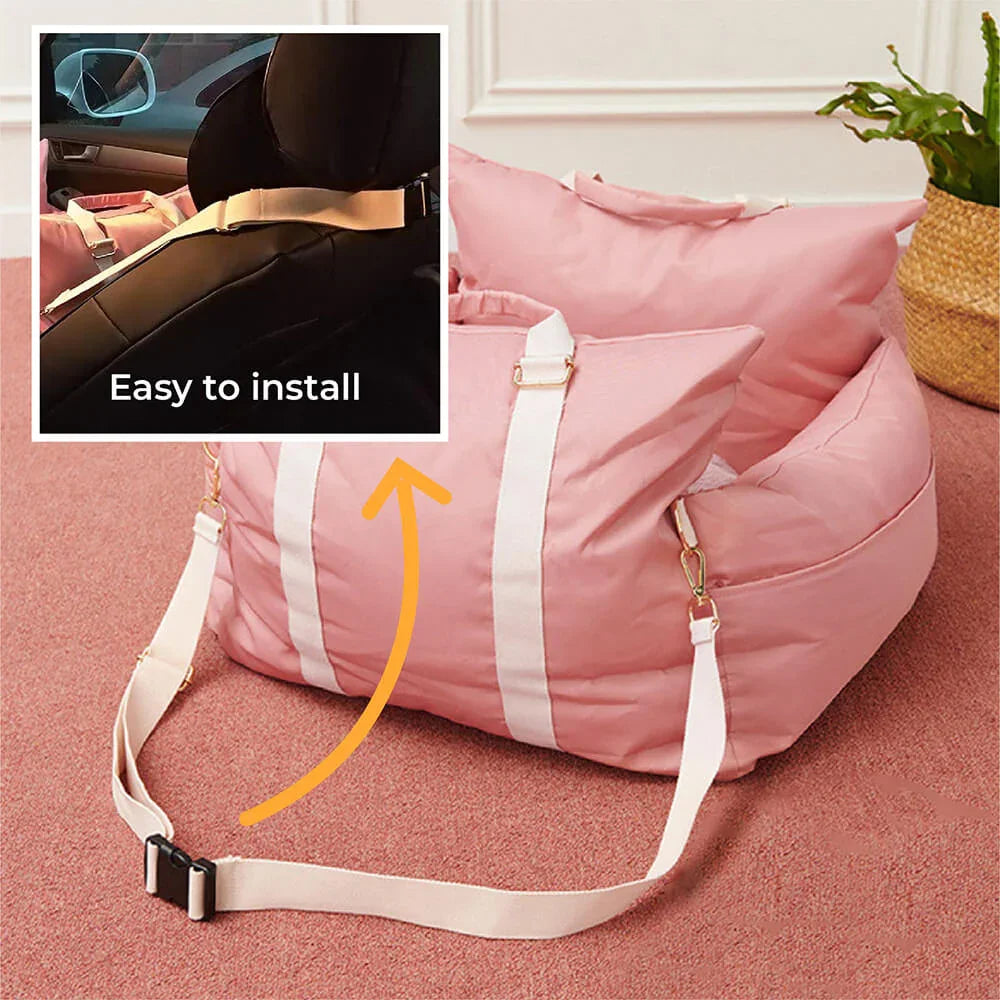 CozyRide™ Dog Car Booster Seat