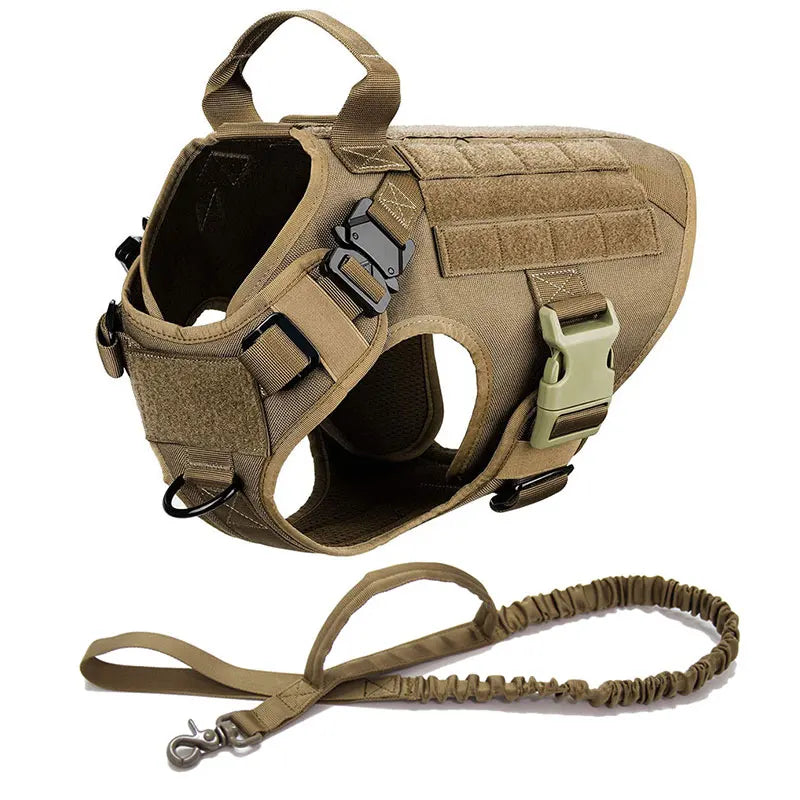 Tactical Dog Harness Set
