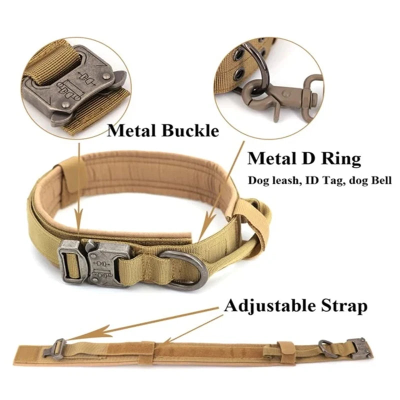 Tactical Dog Harness Set