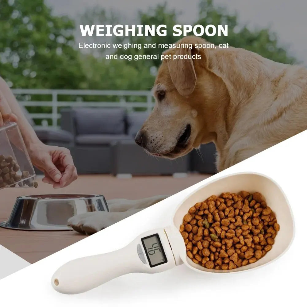 Digital Pet Food Measuring Spoon with LCD Display